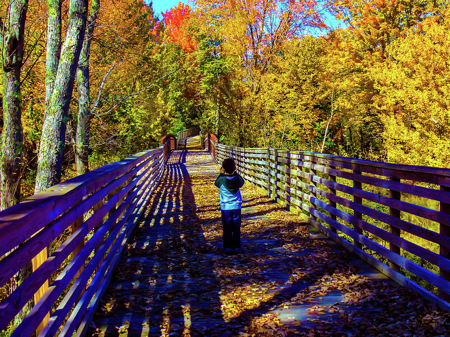 Long Bridge Photograph By Rebecca Traylor - Pixels