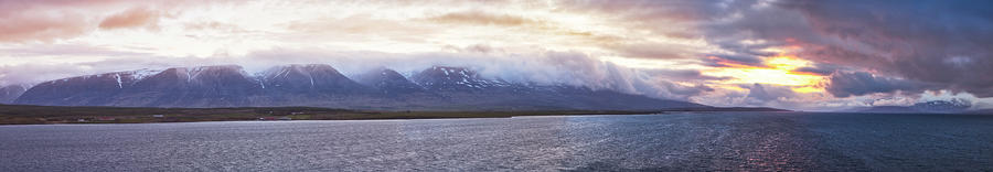 Long Icelandic Panorama Photograph by Debra and Dave Vanderlaan