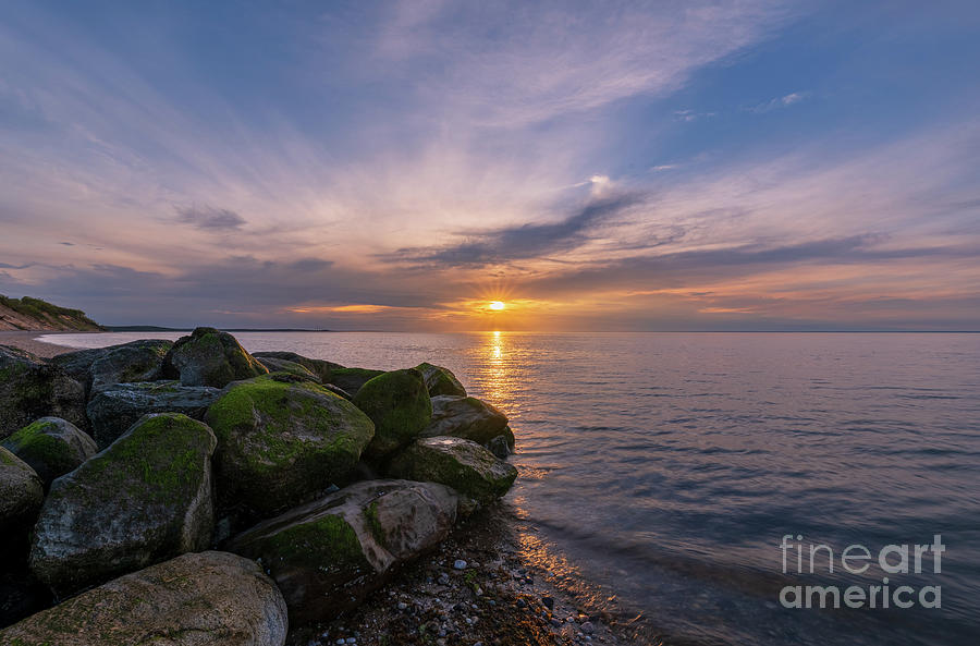 Long Island Sound Sunset Photograph by Sean Mills