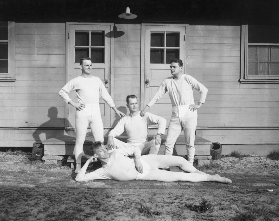 Long Johns On Photograph by Archive Photos Long Johns On Photograph by Archive Photos