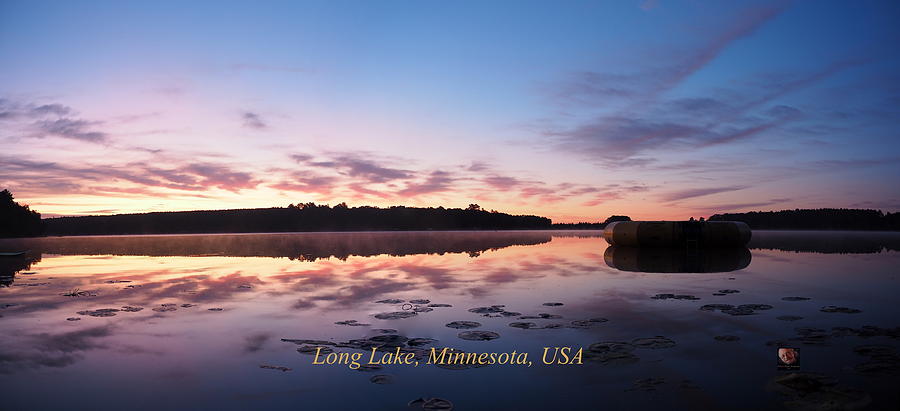 Long Lake Panorama Photograph by Richard Thomas