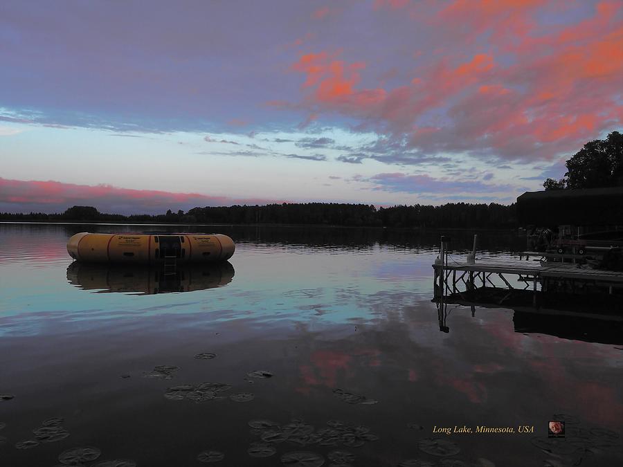Long Lake Sunset  Photograph by Richard Thomas