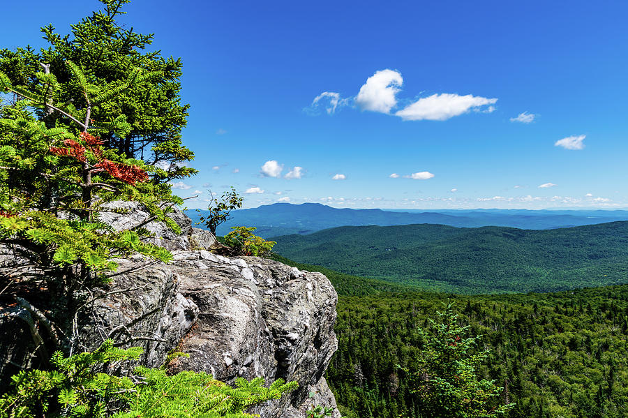 Long Trail View - Vermont Photograph by Chad Dikun