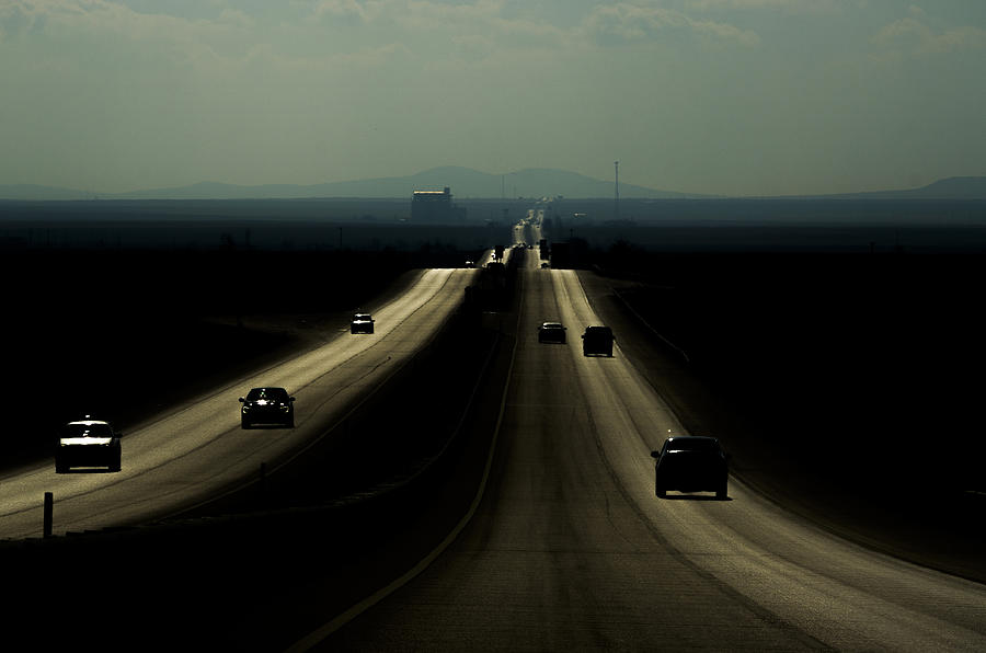 Car Photograph - Long Way by Emir Bagci