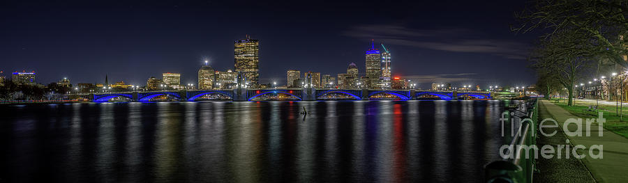 Boston Photograph - Longfellow Bridge 1 by Isaac S