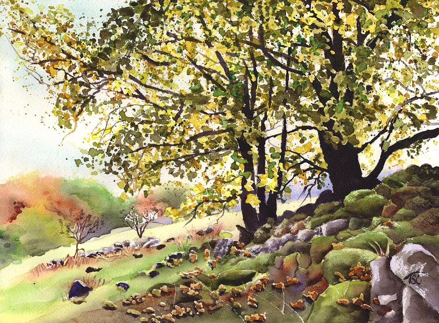 Longing for an Autumn Stroll Painting by Tammy Crawford
