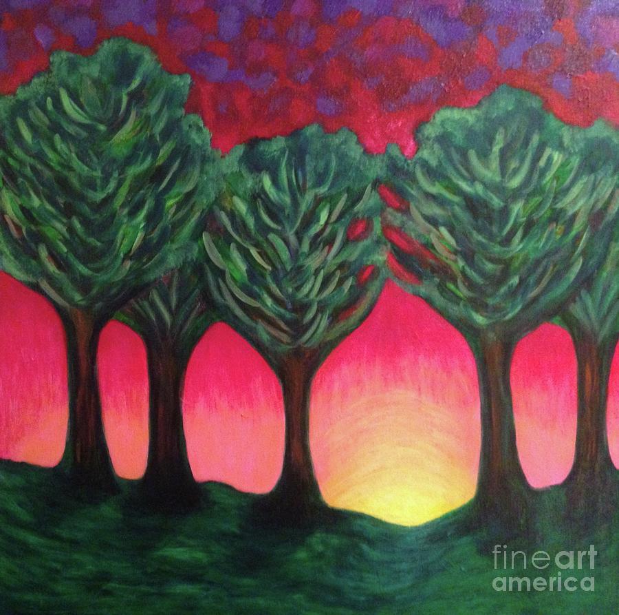 Longing for Daylight Painting by Ann Brown