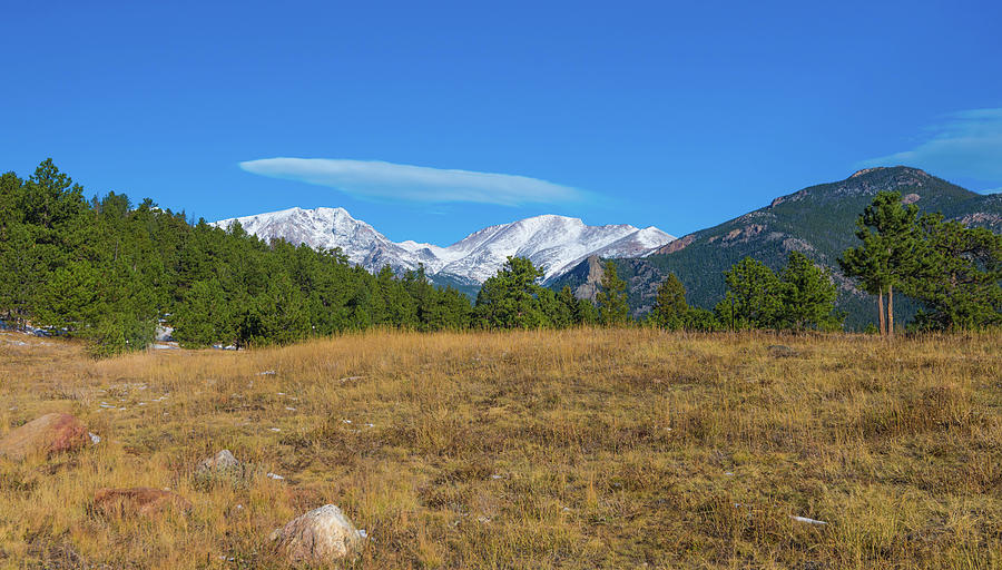 Longs Peak From Upper Beaver Meadows by Tom Potter Longs Peak From Upper Beaver Meadows by Tom Potter