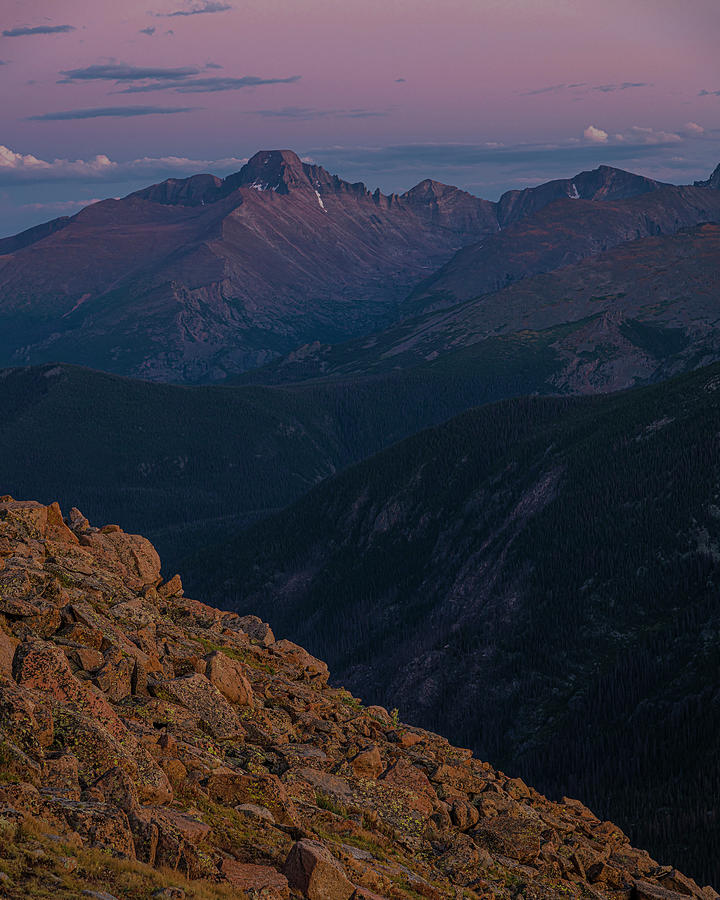 Longs Peak II Photograph by Gary Lengyel
