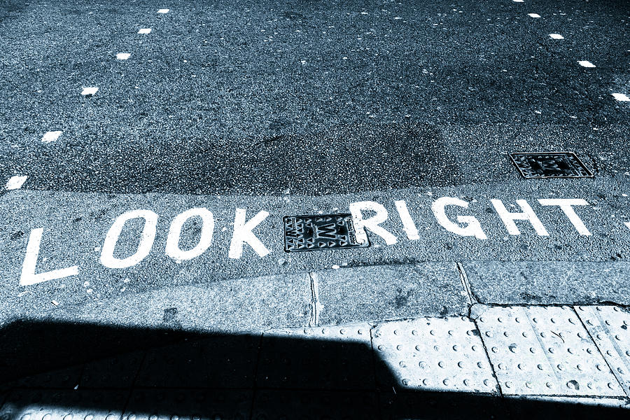 Look Right in London Photograph by John Rizzuto