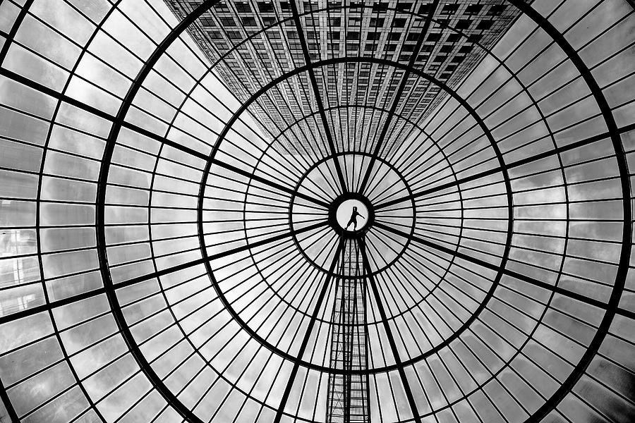 London Photograph - Look Up by Inge Schuster
