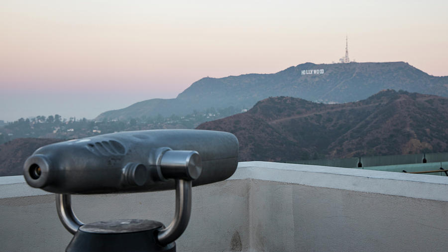 Looking at Hollywood Sign  Photograph by John McGraw