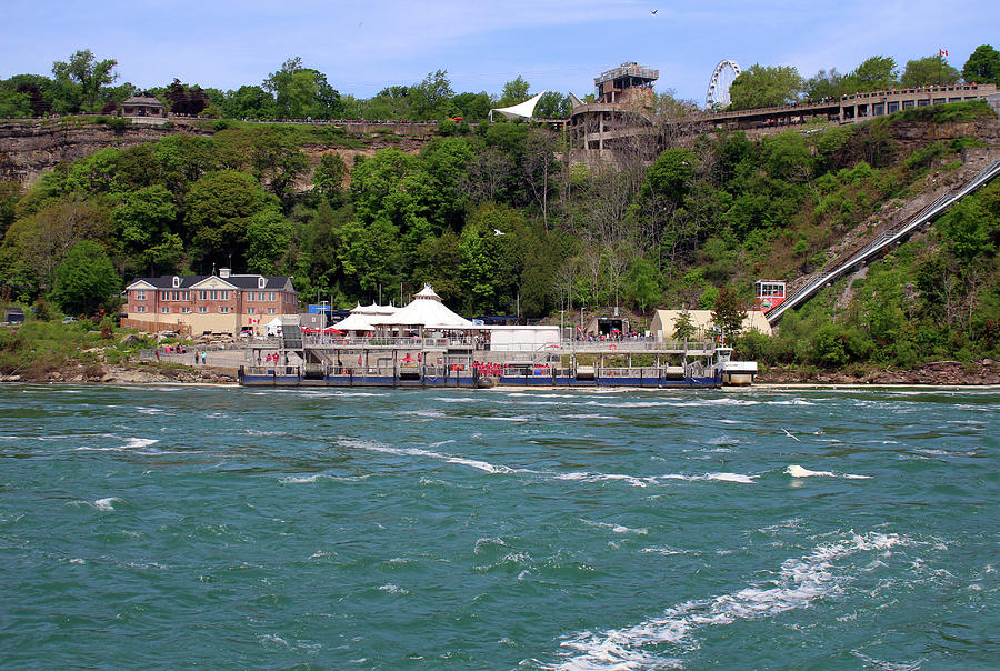 Looking at the Canadian Side from the Maid of the Mist Boat Photograph ...