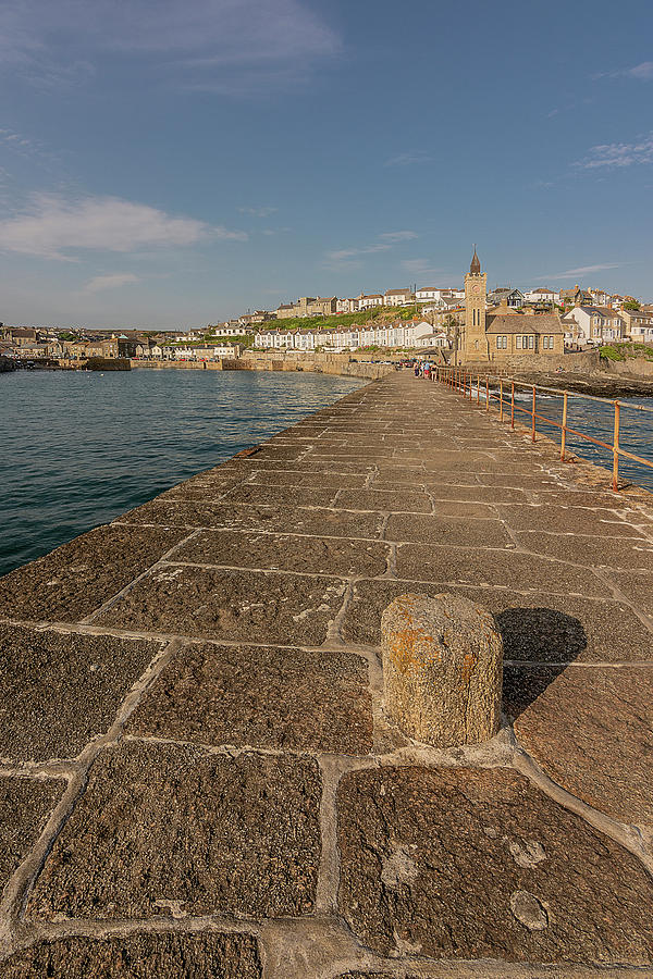 Looking back to Porthleven - Cornwall, UK. Photograph by Hazy Apple