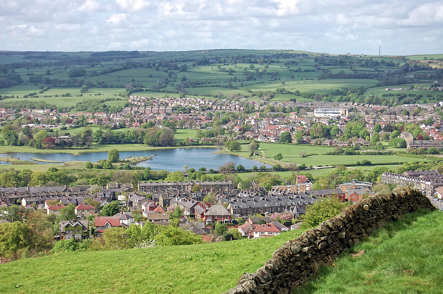 Looking Down On Otley Photograph by Tj Blackwell