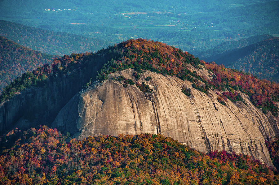 Looking Glass Rock Blue Ridge Parkway Photograph by David Simchock