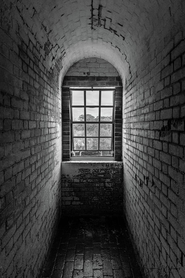 Brick Photograph - Looking Out by Bryan Williams