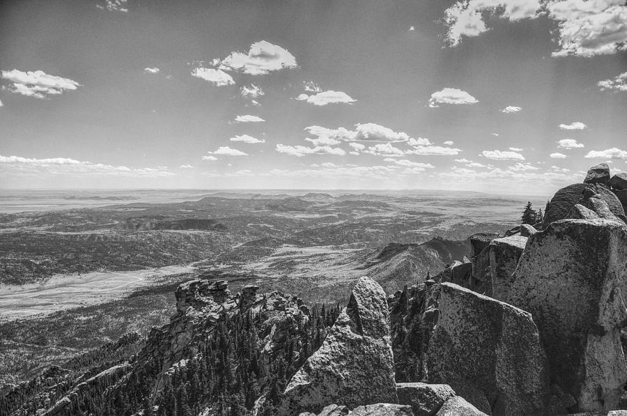 Looking south from Laramie Peak Photograph by Chance Kafka