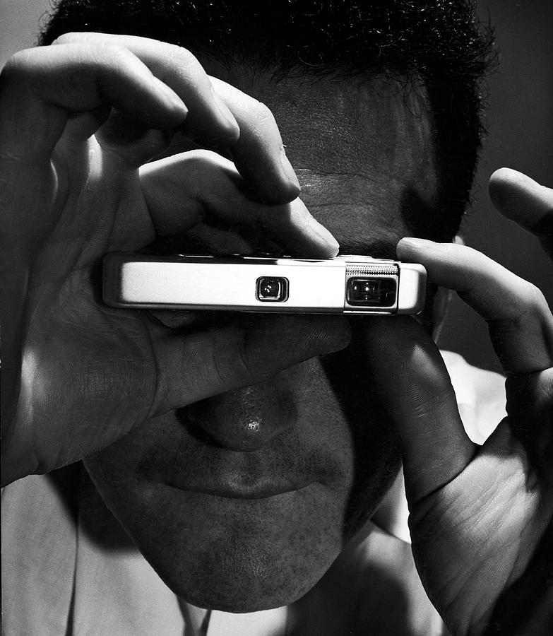 Camera Photograph - Looking Through A Micro Camera by Andreas Feininger