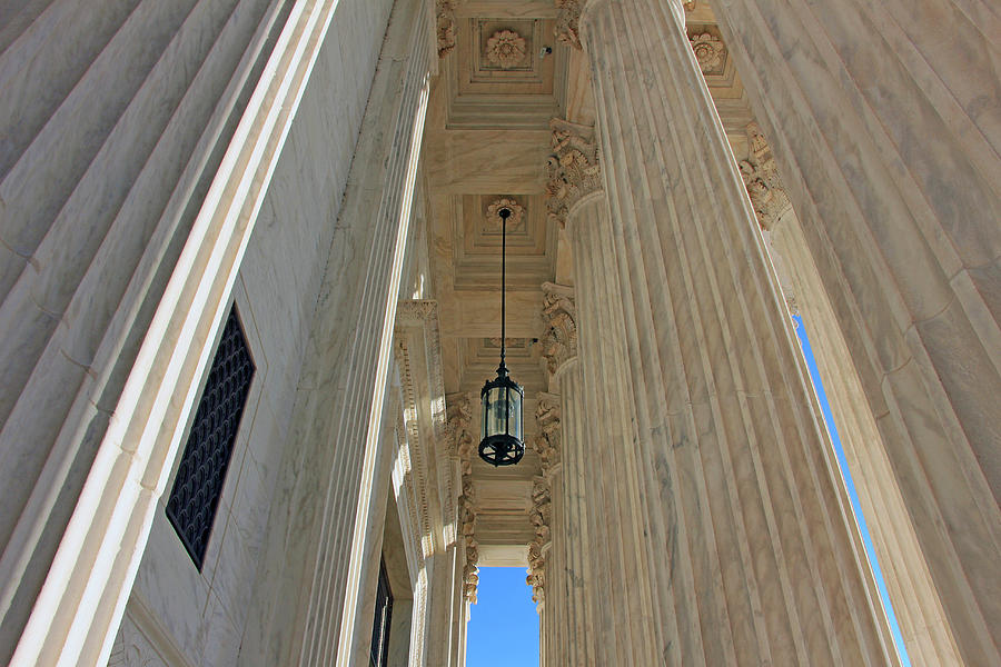 Looking Up At The Supreme Court Photograph by Cora Wandel