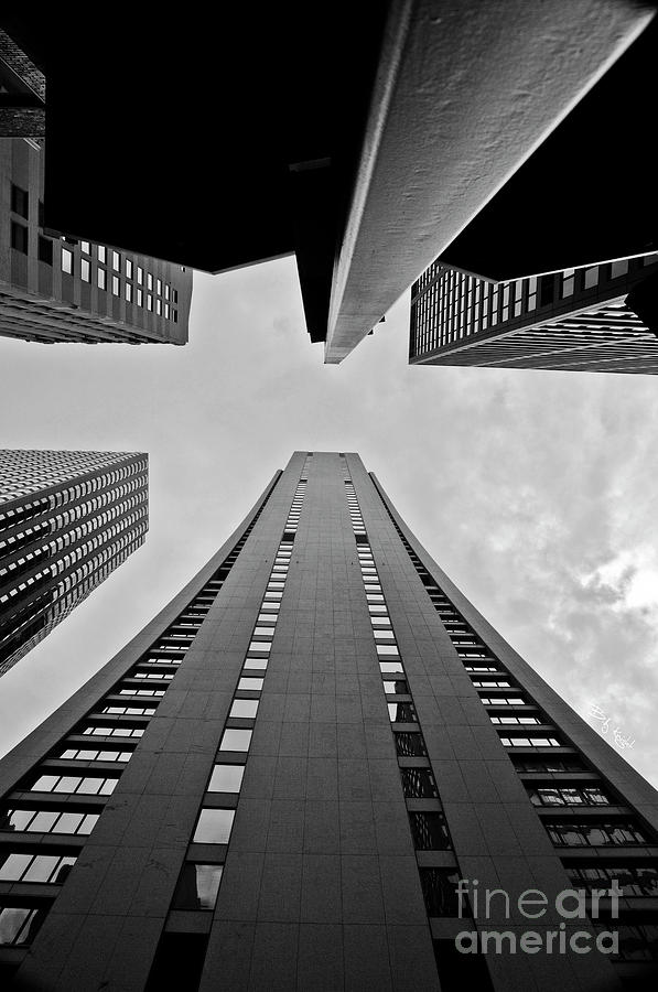 Looking up In Chicago Photograph by Billy Knight