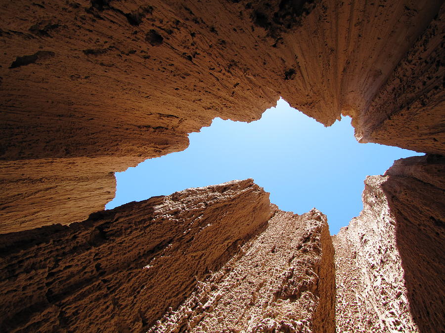 Looking Up In Slot Canyon Photograph by Rovingmagpie@flickr.com