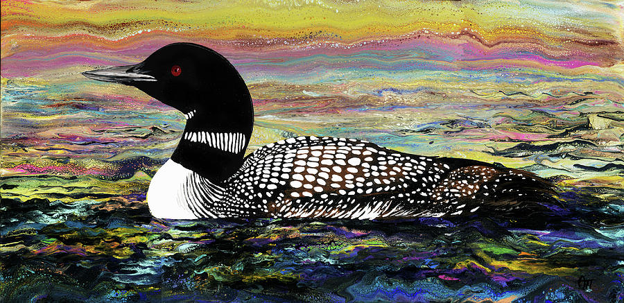 loon painting