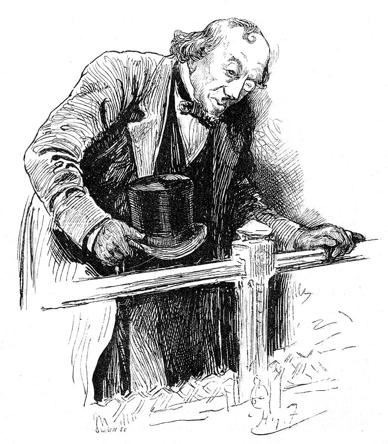 Lord Beaconsfields Last Appearance Drawing by Print Collector