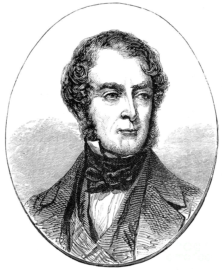 Lord Clarendon, 1800-1870, 19th Century Drawing by Print Collector