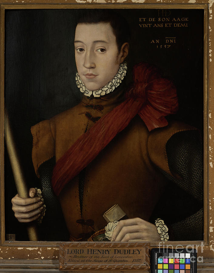 Lord Henry Dudley Painting by English School - Fine Art America