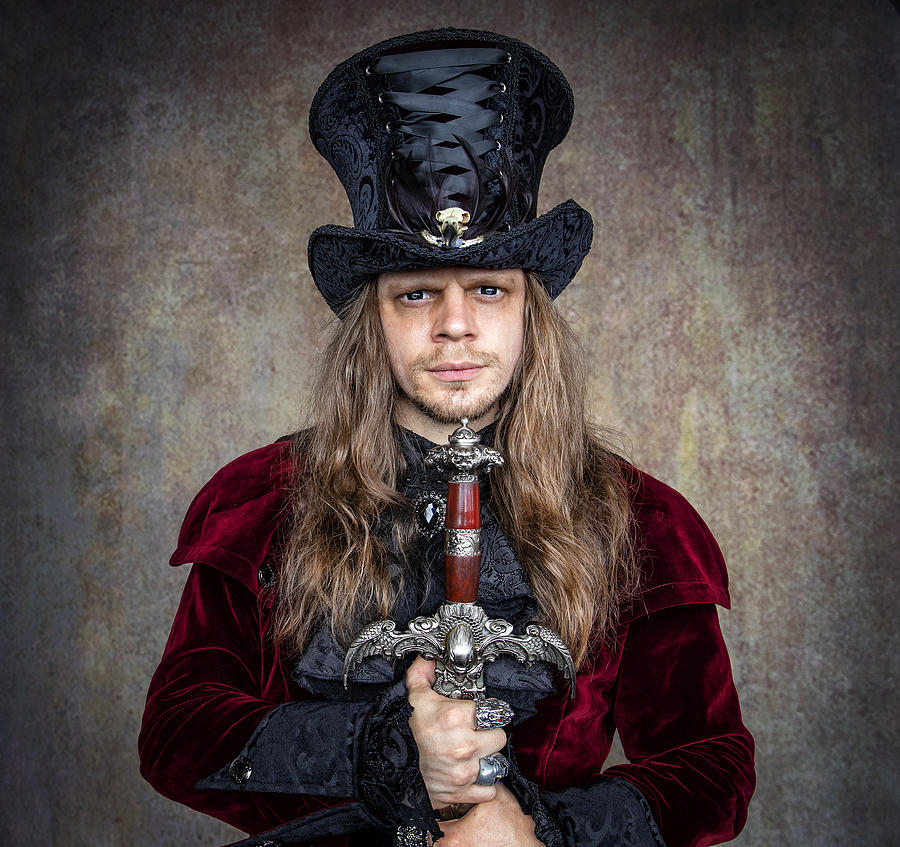 Portrait Photograph - Lord Of Discipline by Daniel Springgay