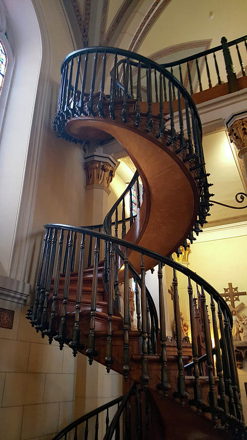 Loretto Chapel Mystery Staircase Photograph by Gordon Beck