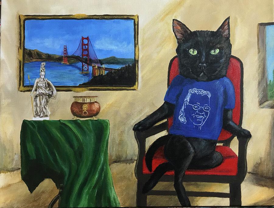 Lori S Cat Painting