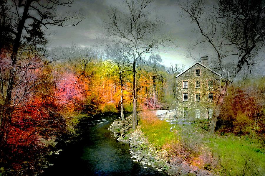 Nature Photograph - Lorillard Mill by Diana Angstadt