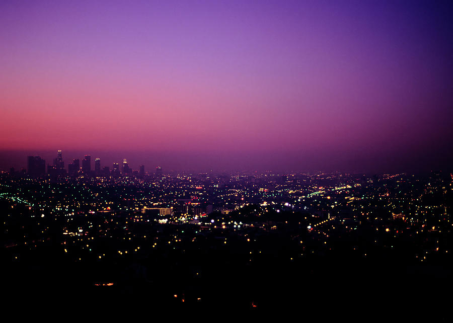 Los Angeles At Sunrise Photograph by Tammy616