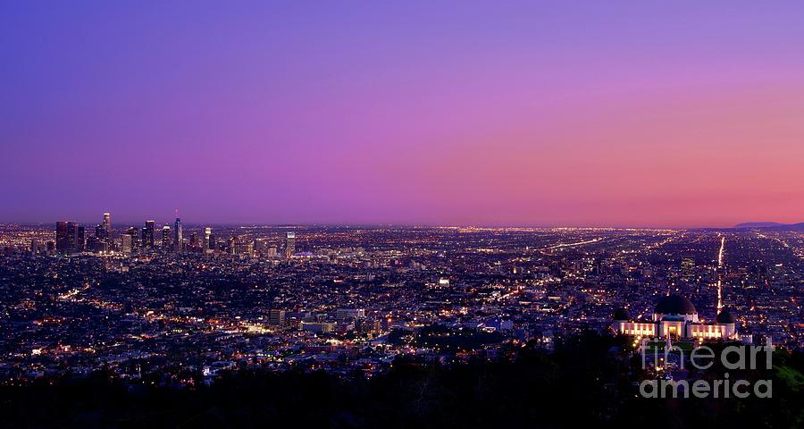 Los Angeles Cityscape 8K Ultra HD Photograph by Hi Res - Pixels