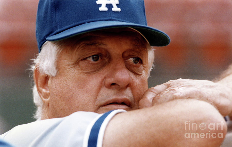 Los Angeles Dodgers Photograph by Robert Riger Los Angeles Dodgers Photograph by Robert Riger