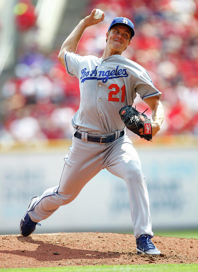 Los Angeles Dodgers V Cincinnati Reds Photograph by Michael Hickey Los Angeles Dodgers V Cincinnati Reds Photograph by Michael Hickey