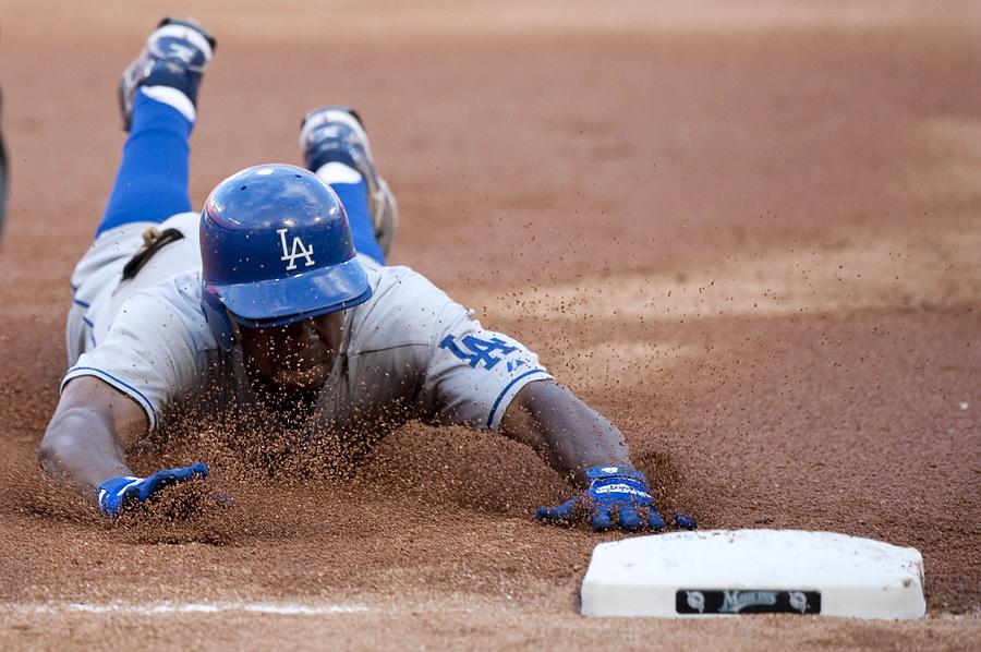 Los Angeles Dodgers V Florida Marlins Photograph by Ronald C. Modra/sports Imagery Los Angeles Dodgers V Florida Marlins Photograph by Ronald C. Modra/sports Imagery