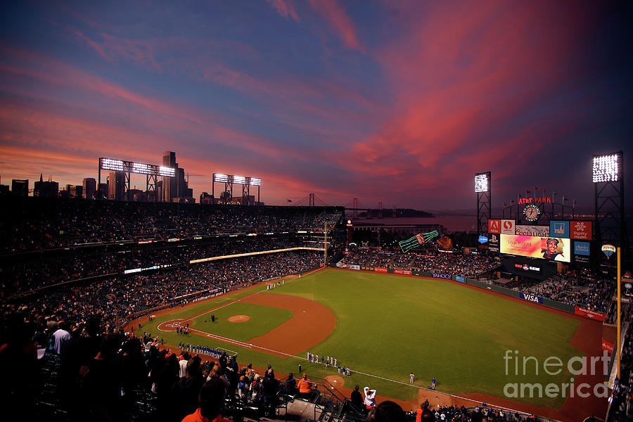 Los Angeles Dodgers V San Francisco Photograph by Ezra Shaw Los Angeles Dodgers V San Francisco Photograph by Ezra Shaw