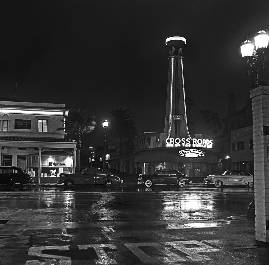 Los Angeles In The Rain Photograph by Michael Ochs Archives