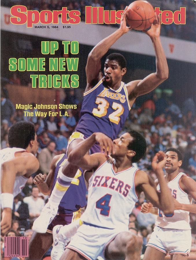 Los Angeles Lakers Magic Johnson... Sports Illustrated Cover by Sports  Illustrated