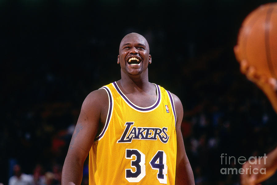Los Angeles Lakers - Shaquille Oneal by Sam Forencich