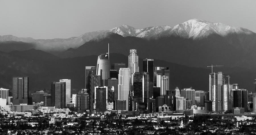 Los Angeles Monochrome Photograph by April Reppucci