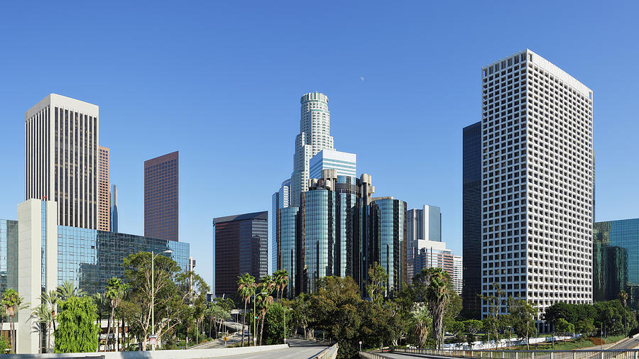 Los Angeles Skyline Photograph by S. Greg Panosian