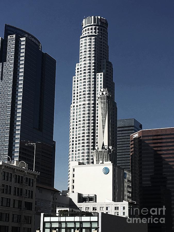 Los Angeles US Bank Tower Photograph by Josephine W - Pixels