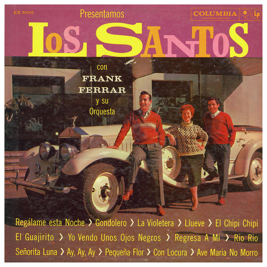 Los Santos Album Cover Photograph by Retrographs