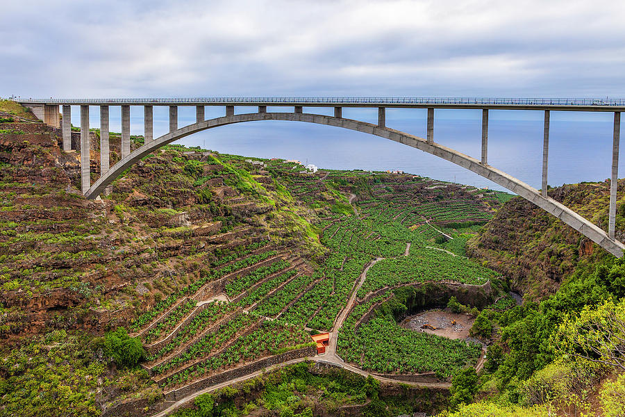 Los Sauces Bridge, La Palma Photograph by Flavio Vallenari