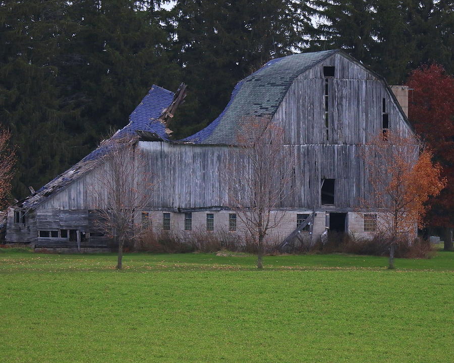 Lost Barn Photograph by Arvin Miner