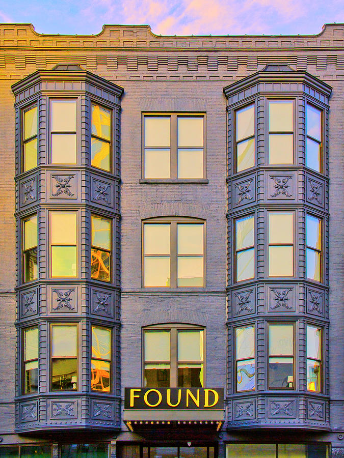 LOST BUT FOUND Found City Photograph by William Dey